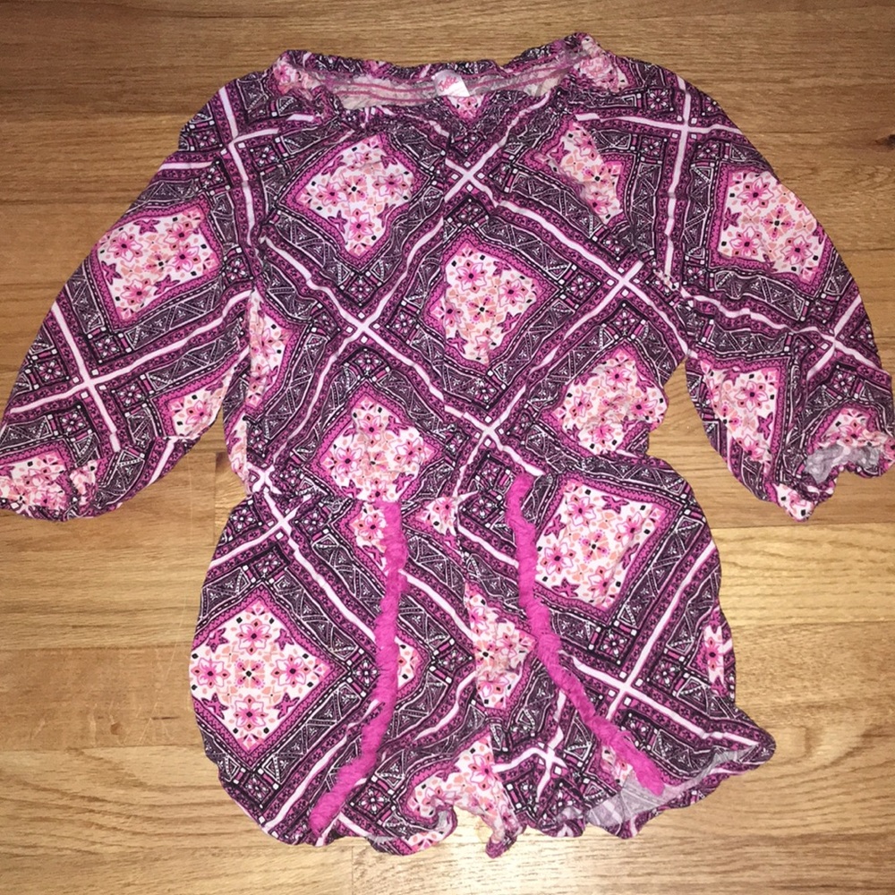 Cute patterned romper